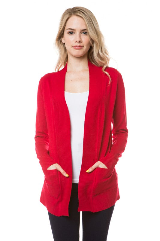 The Perfect Cardigan - Red