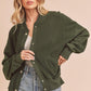 COZY BOMBER JACKET-Available in 2 Colors