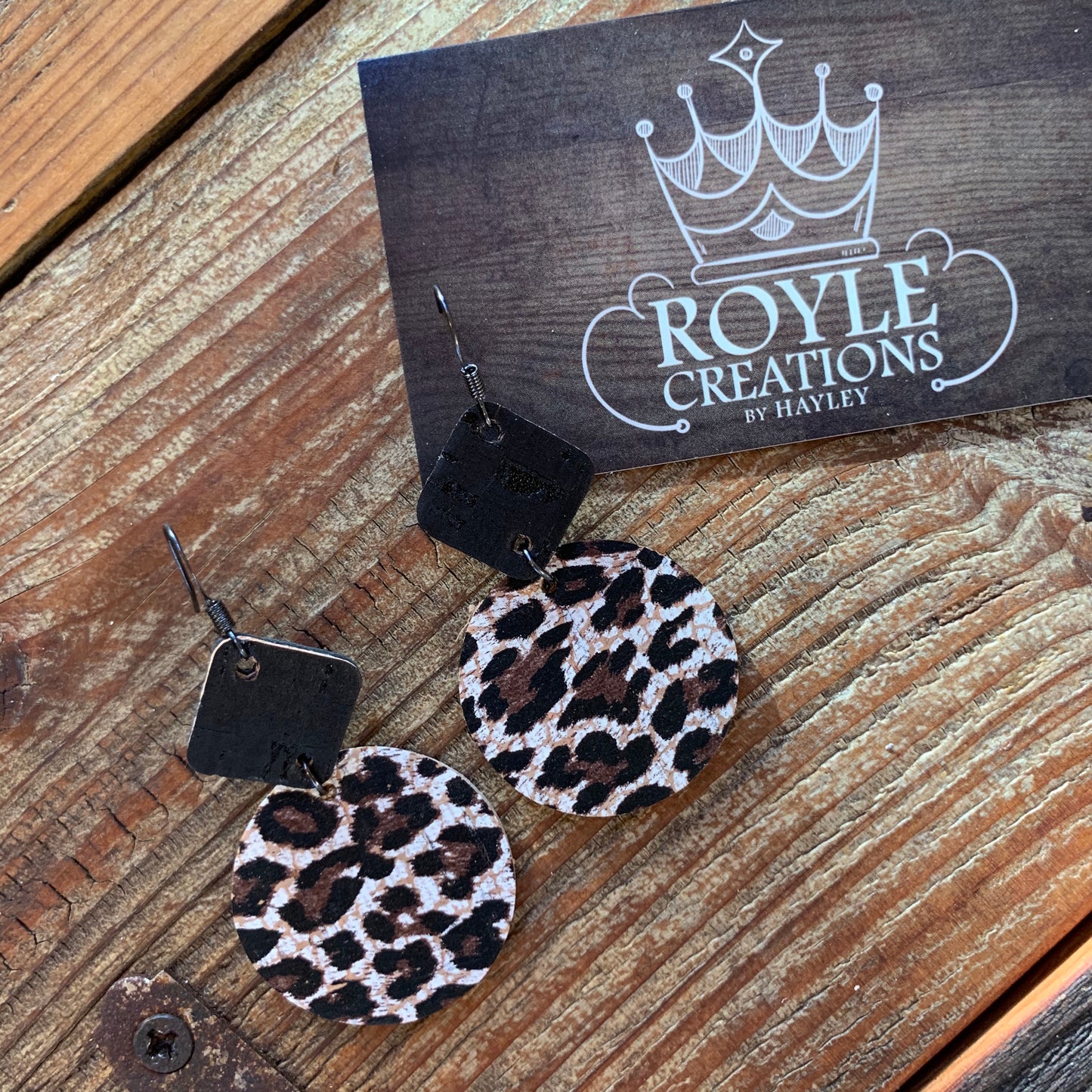 The Lucy - Leopard Earring