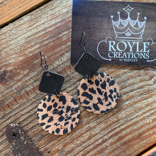 The Lucy - Cheetah Earring