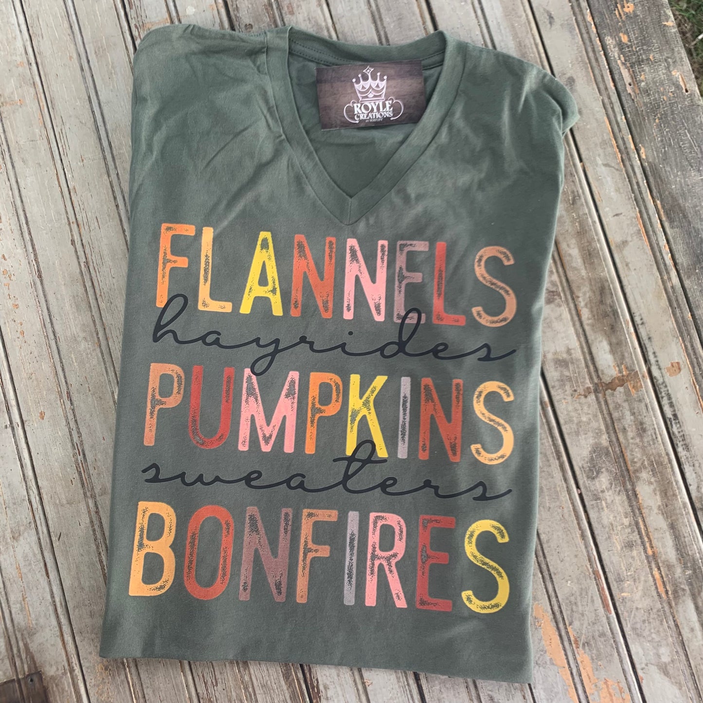 Flannels, Pumpkins, Bonfires - PREORDER - Due Tuesday, September 28th